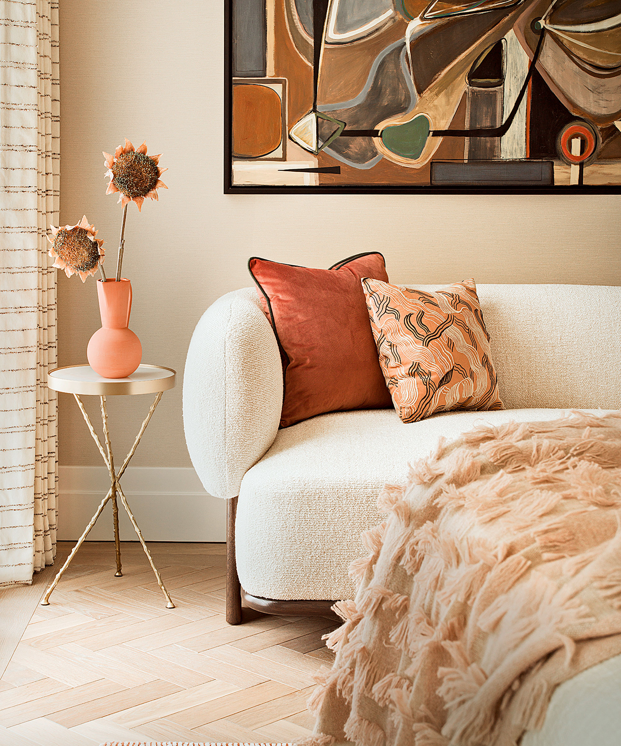 color trends 2022 peach color