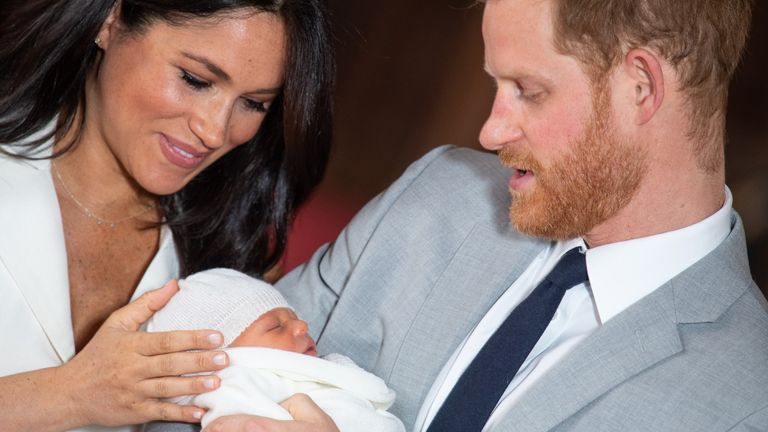 Prince Harry, Meghan and Baby Archie
