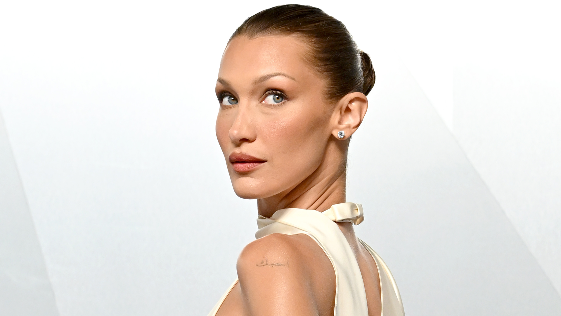 Bella Hadid styled a vintage Roberto Cavalli naked dress for after the 2026 Vanity Fair Oscar Party