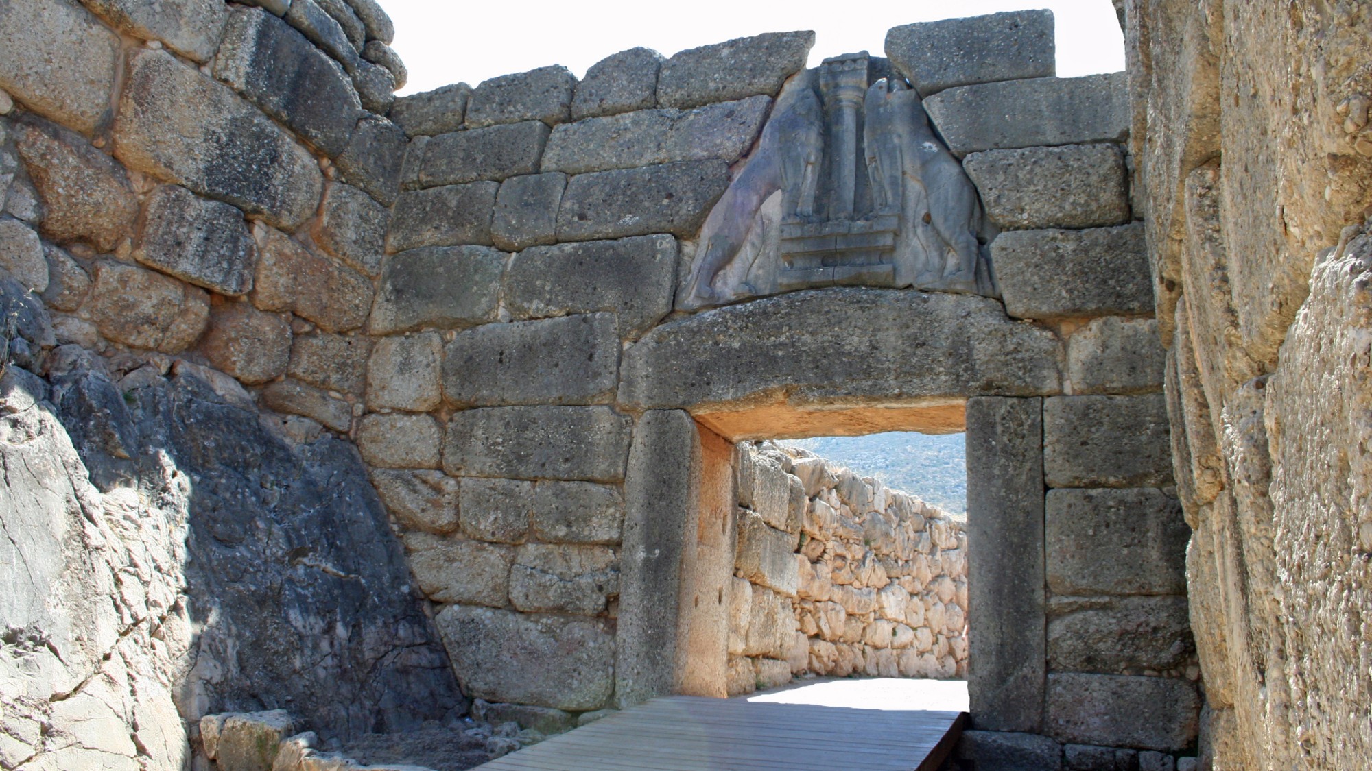 Lion Gate, Mycenae, Greece