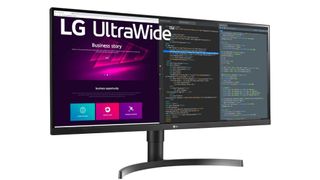Product shot of LG 34WN750 UltraWide QHD IPS, one of the best ultrawide monitors