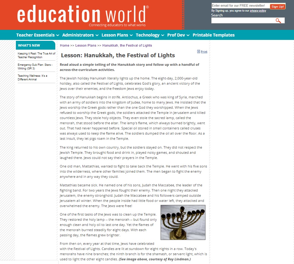 Education World celebrates the Festival of Lights