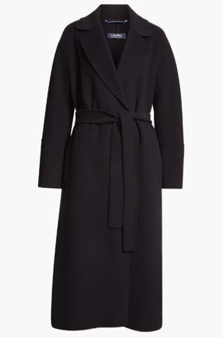 Max Mara Elisa Virgin Wool Belted Coat