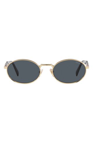 55mm Oval Sunglasses