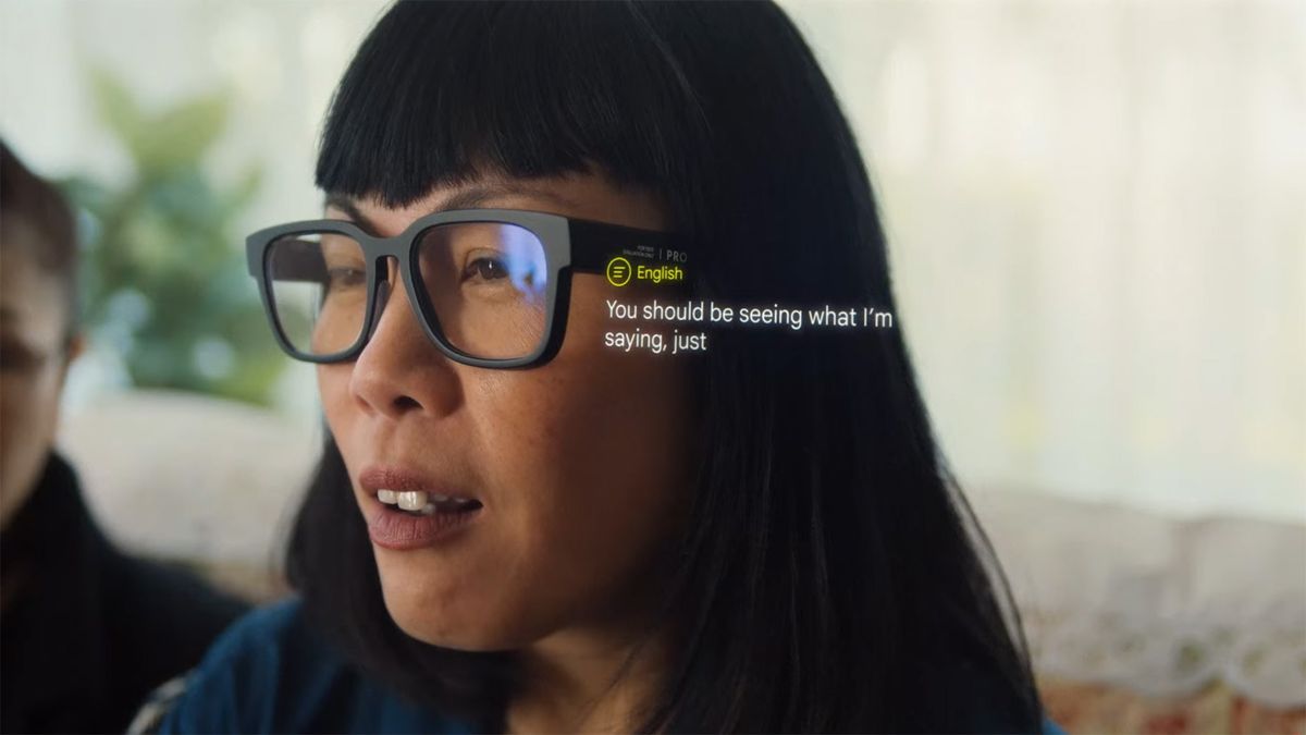 Google teases smart AR glasses that put Google Translate on your face