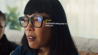 The new Google smart glasses teased at Google I/O 2022