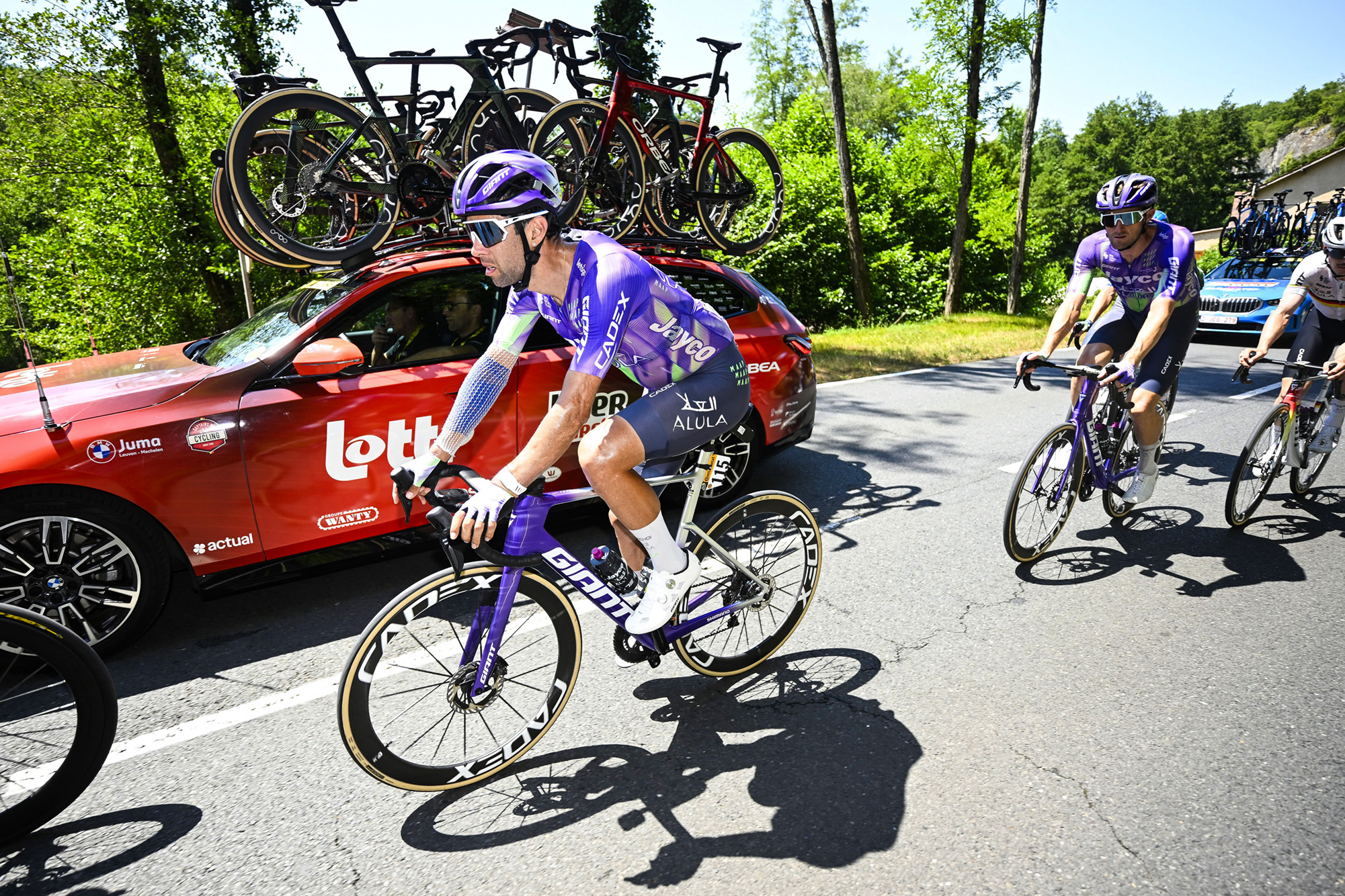 'Nice to have friends in the peloton' – Michael Matthews benefits from a small act of sportsmanship on the Tour de France's hottest day