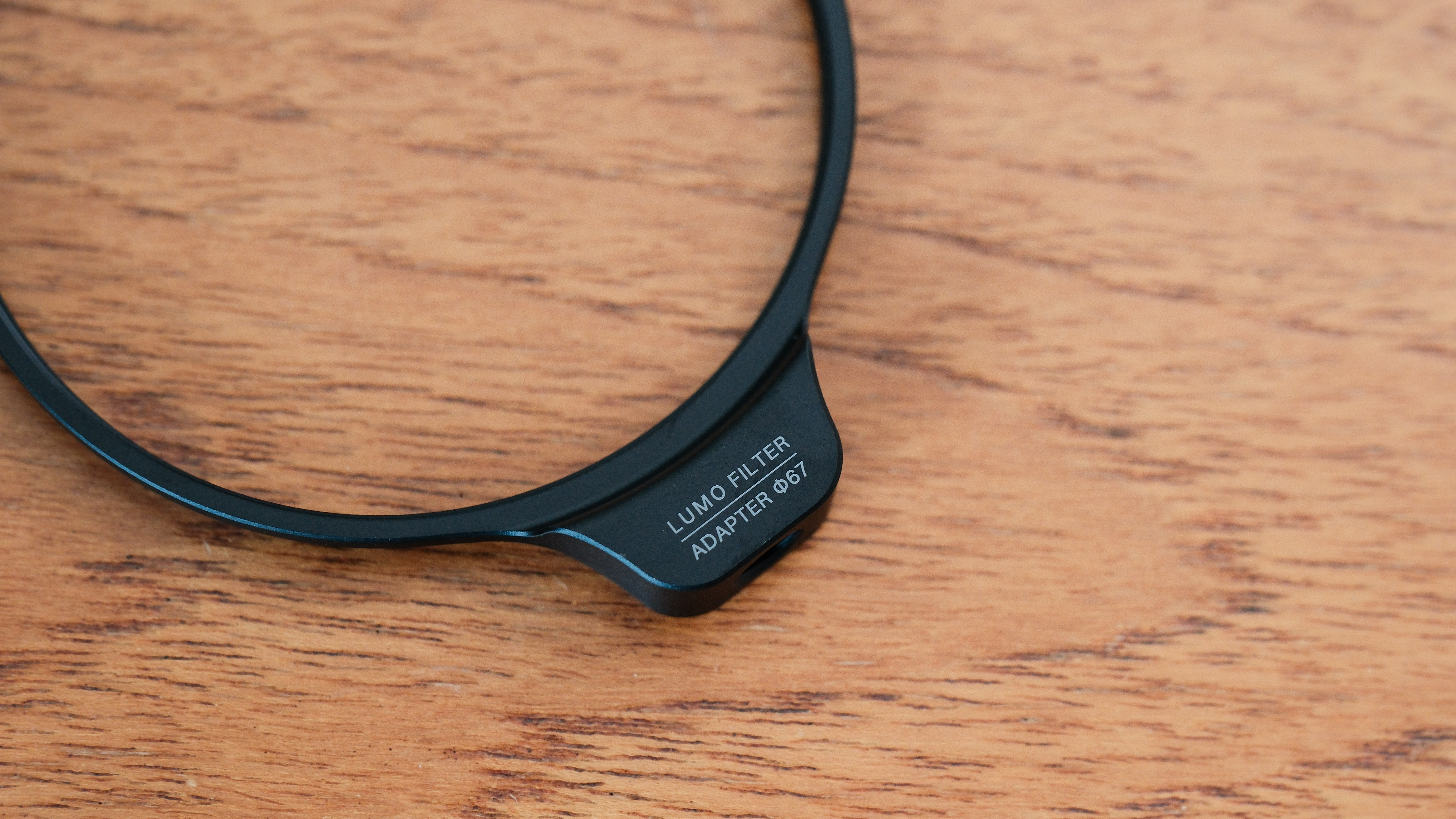 Close-up of the Lumo filter adapter ring for Oppo Find X9 Ultra