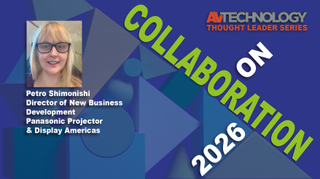 Petro Shimonishi, Director of New Business Development at Panasonic Projector & Display Americas