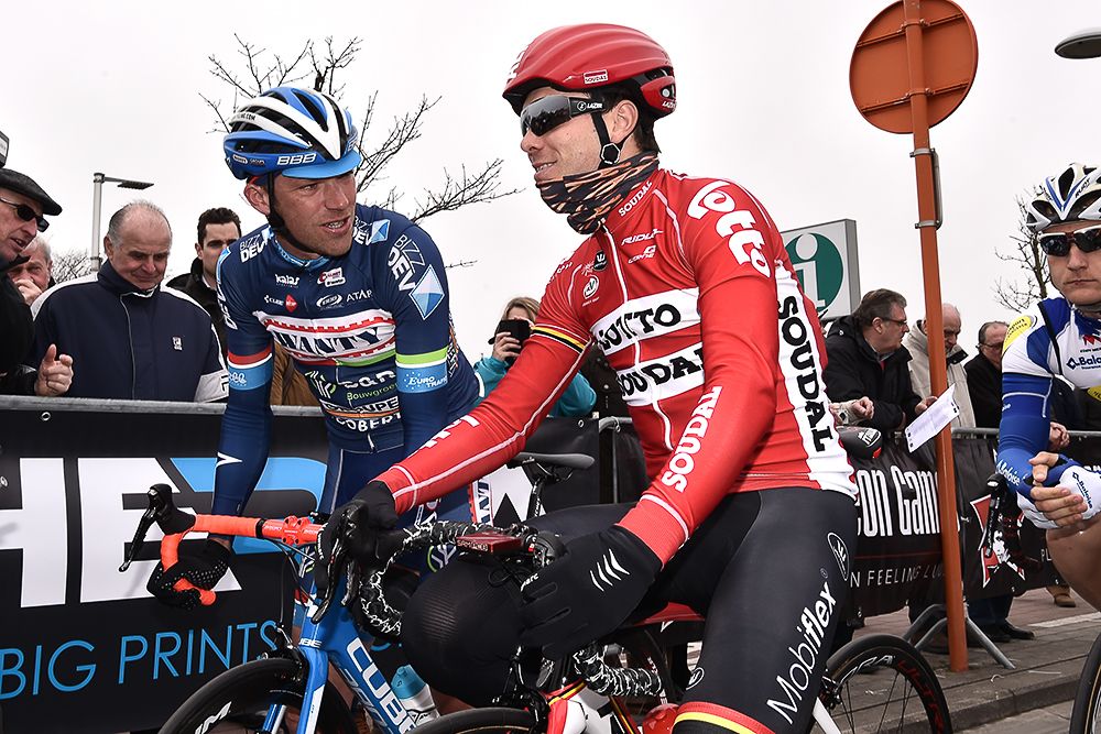 Kris Boeckmans returns to racing at the Handzame Classic.