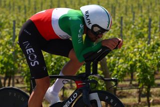 Giro d'Italia: Filippo Ganna beats Tadej Pogačar to win stage 14 time trial