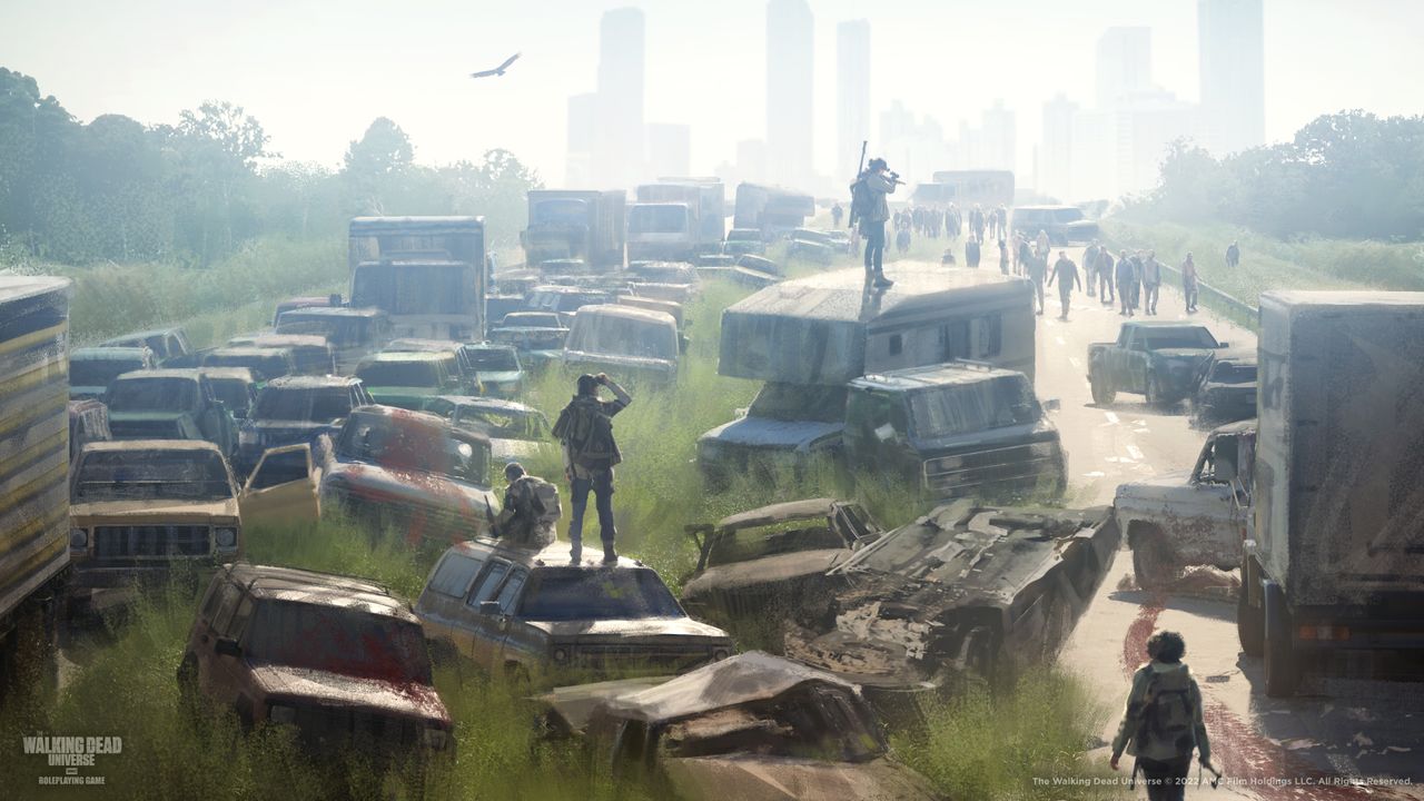 The Walking Dead Universe Roleplaying Game promo art images