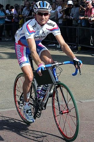 Valjavec in his Slovenian colours