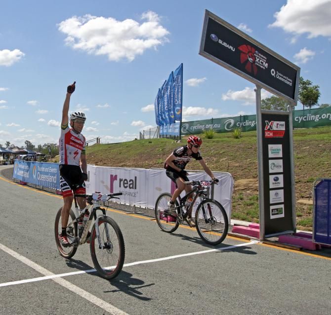 Andy Blair wins the elite men's Australian marathon championship