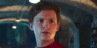 tom holland in spider man far from home