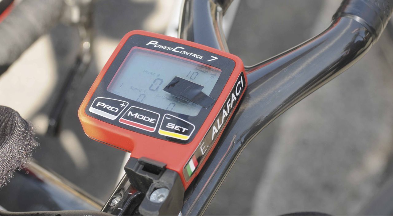 Eugenio Alafacio of Trek Factory Racing really didn't want to see his heart rate during the Giro's opening TTT