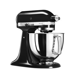 Black Kitchenaid mixer