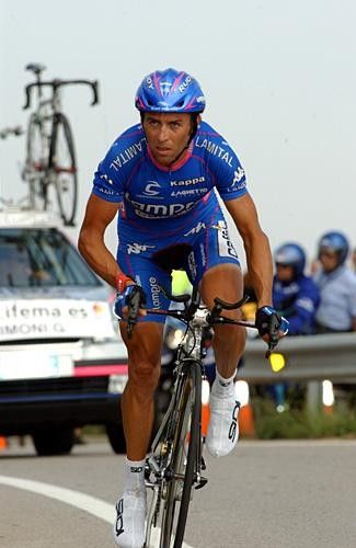 Gilberto Simoni (Lampre) doesn't really love time trials