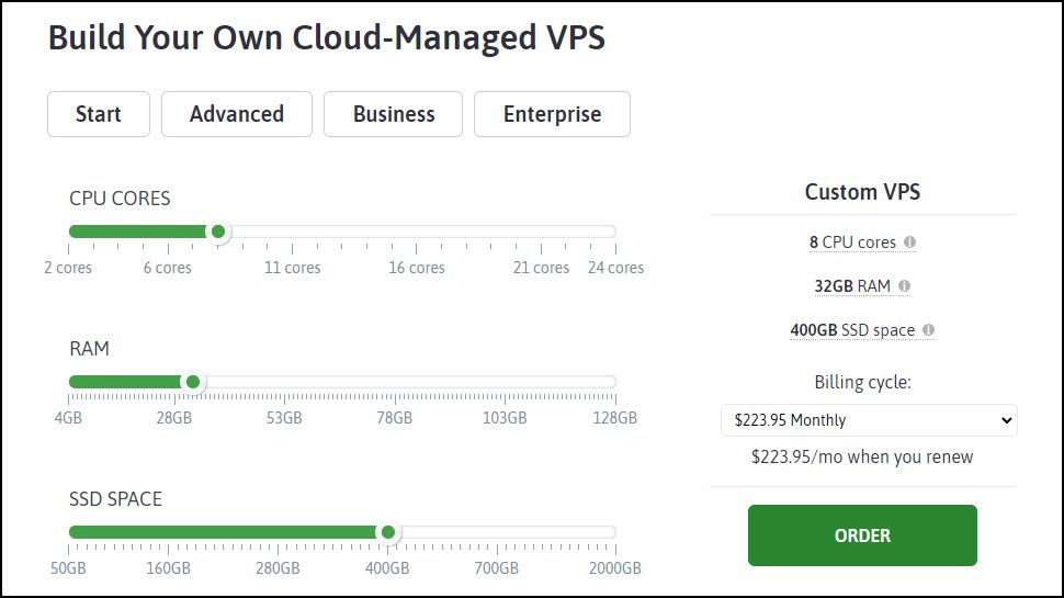 ScalaHosting VPS