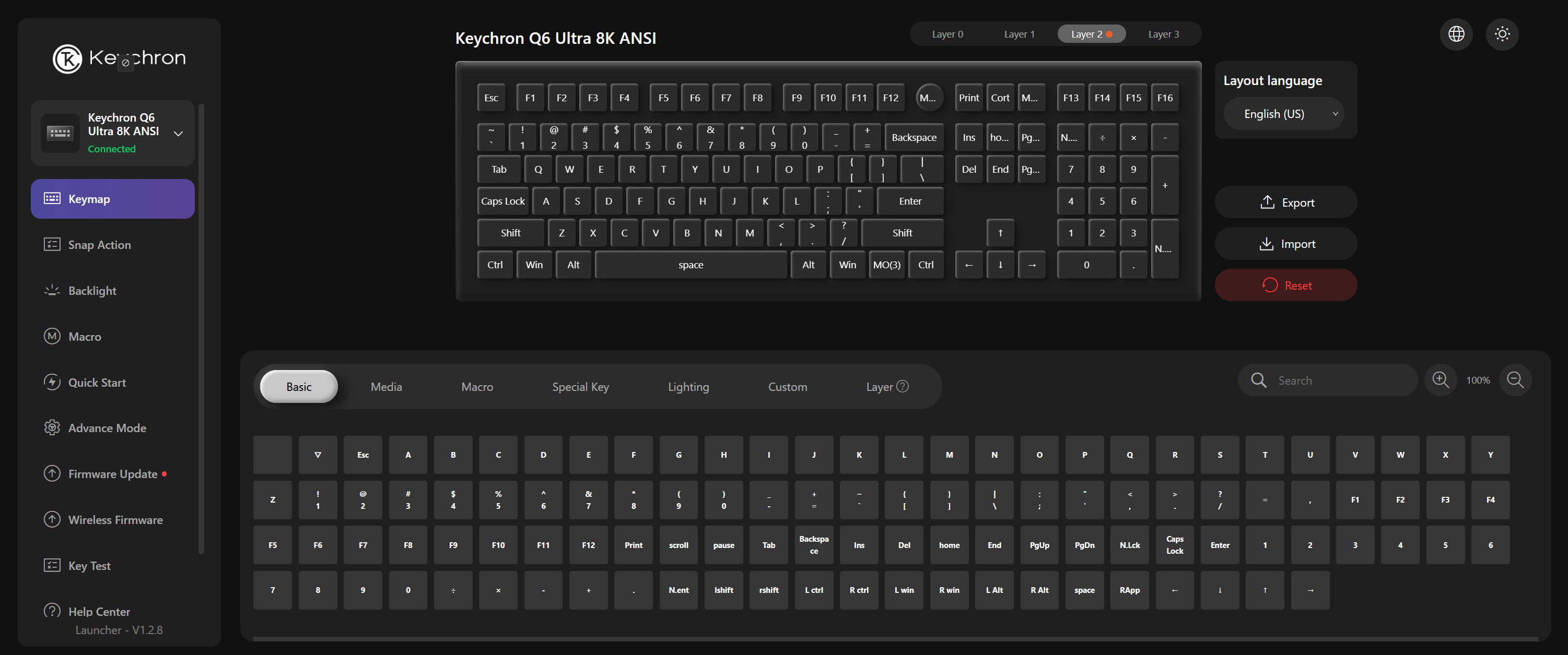 كيكرون Q6 الترا 8K