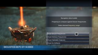 No Man's Sky Signal Booster scanning secure frequencies