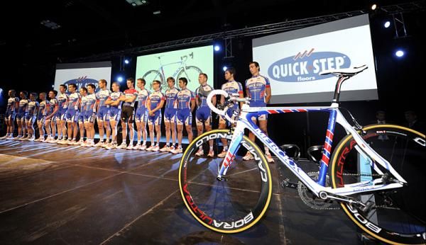 The 2011 Quick Step team
