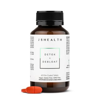 A product shot of J.S. Health supplements - Detox and Debloat