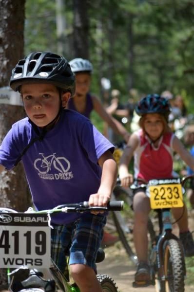 On a course confined to the venue area, participants in the 10-and-under Kid's Race presented by Attitude Sports are excluded from WORS racer attendance figures - but never from racing fun.