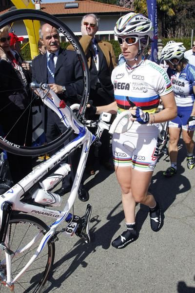 World champion Tatiana Guderzo (Team Valdarno)