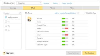 Norton Cloud Backup