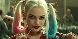 Harley Quinn holding her baseball bat in Suicide Squad