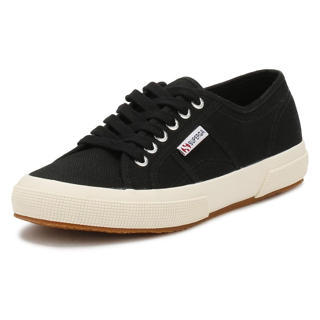Superga Unisex Black Cotu Classic Trainers