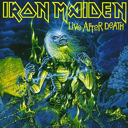Iron Maiden Live After Death cover