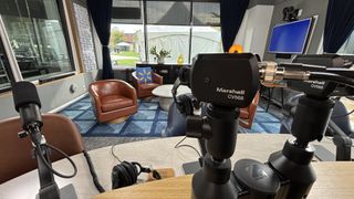 The new cameras being used at Walmart's podcast and production studios.