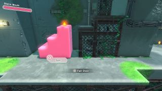 kirby and the forgotten land: mouthful stairs ability