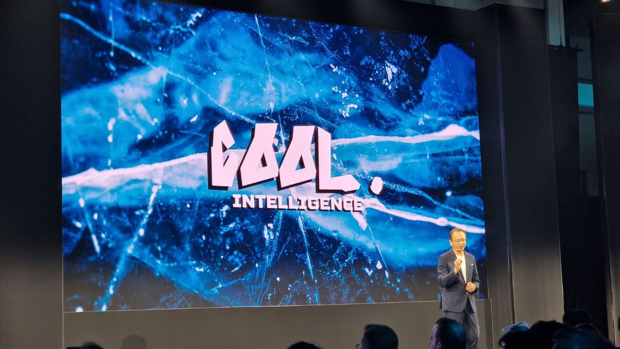 Acer's CEO during the brand's IFA 2024 presentation