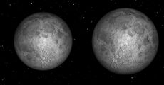 Minimoon and Supermoon Comparison 2014
