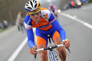 Lars Boom (Rabobank) gives it a go