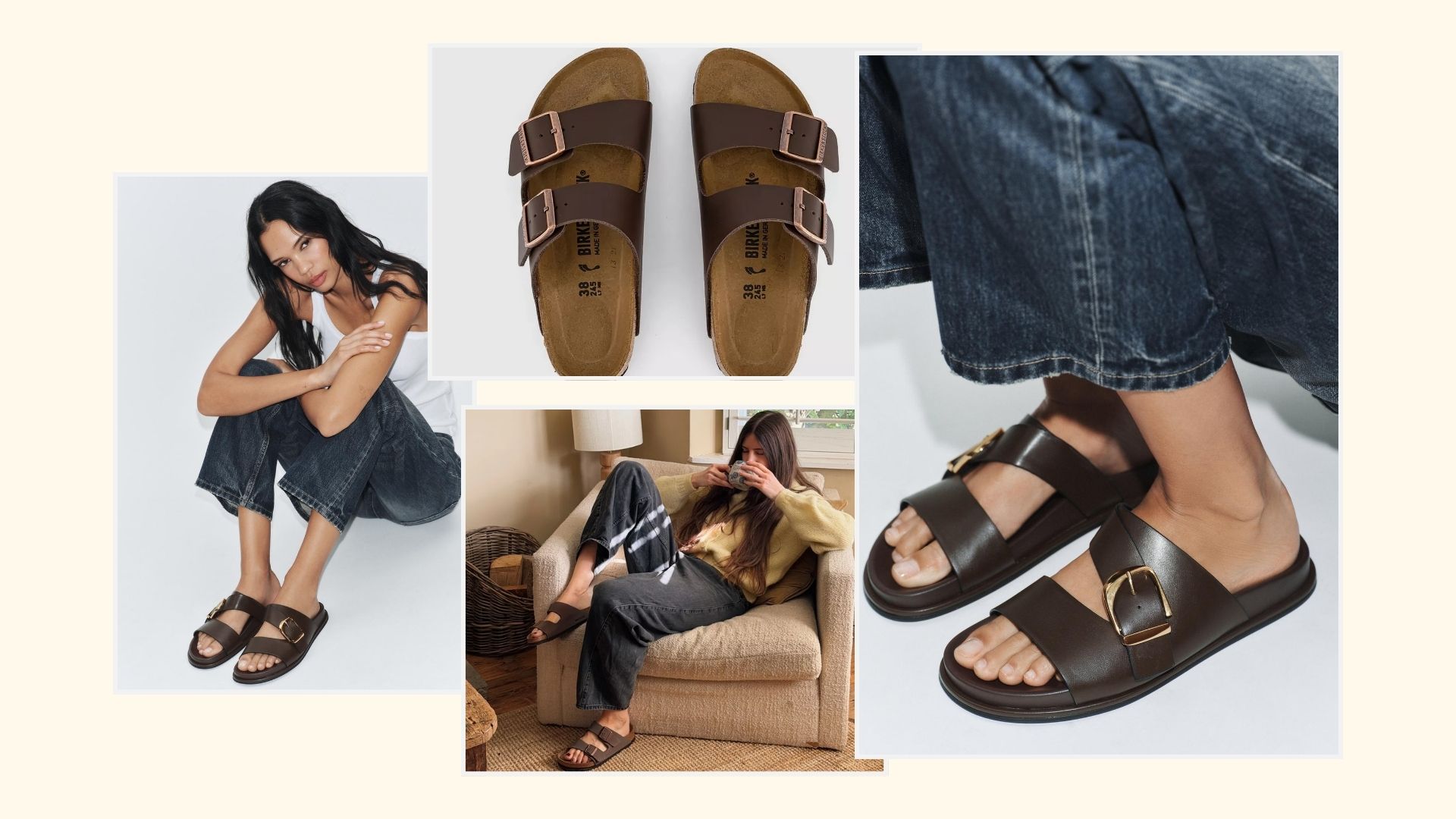 Birkenstock Arizona vs Zara