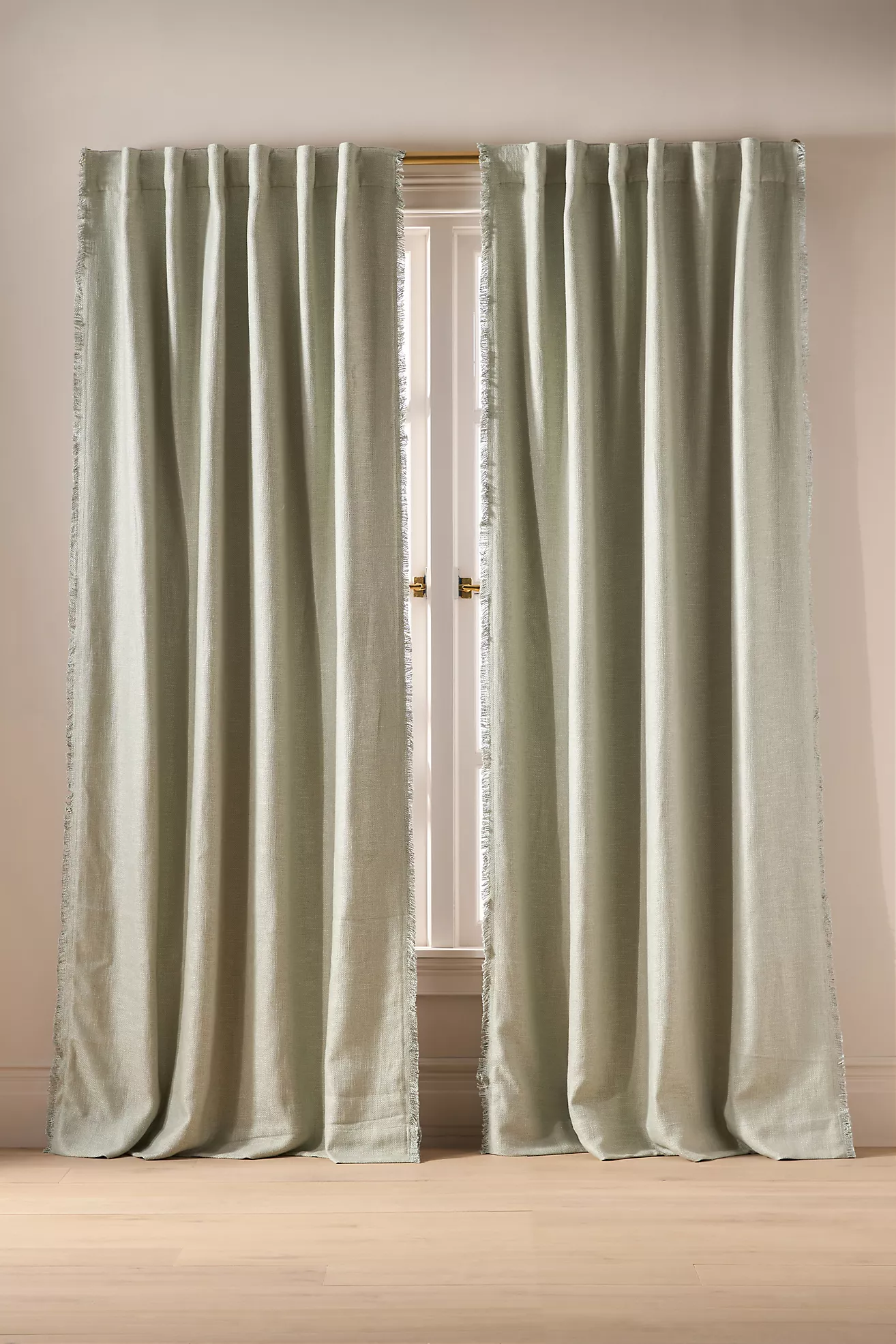 Luxe Linen Blend Blackout Curtain