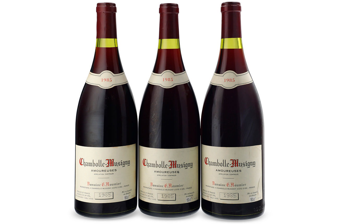 georges roumier wines in Bill Koch auction at Christie's