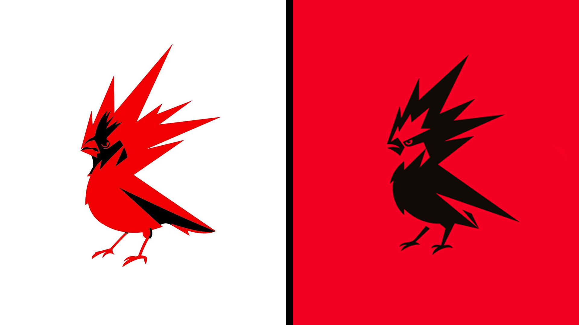 Old CD Projekt Red beside the new CD Projekt Red logo