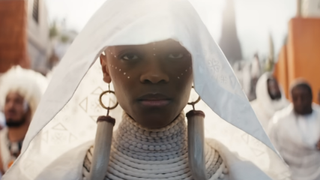 Letitia Wrigth as Shuri in Black Panther: Wakanda Forever