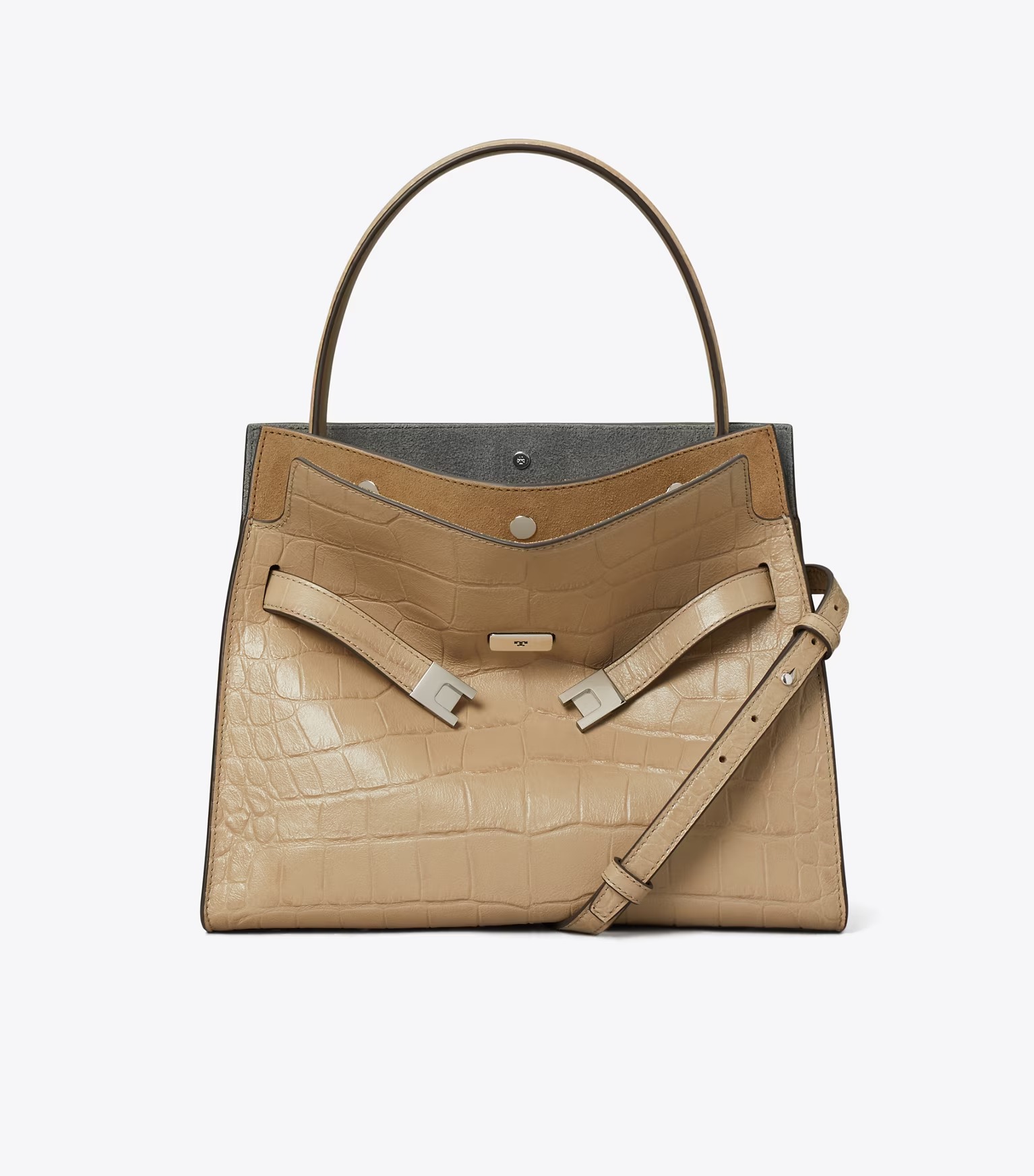 Tory Burch, Small Lee Radziwill Embossed Double Bag