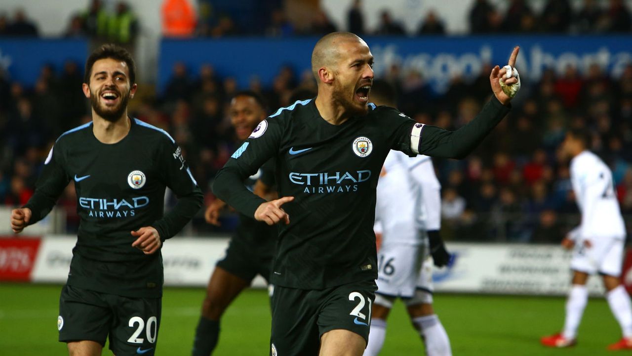 David Silva Manchester City Premier League