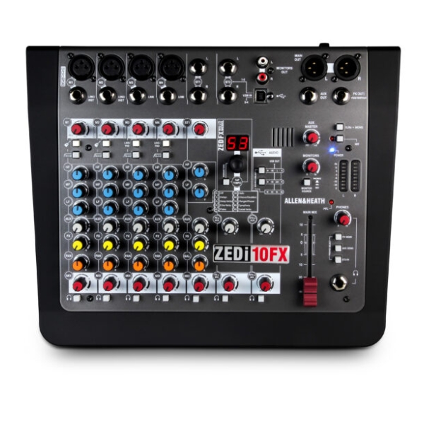 An Allen &amp;amp; Heath ZEDi 10FX mixer