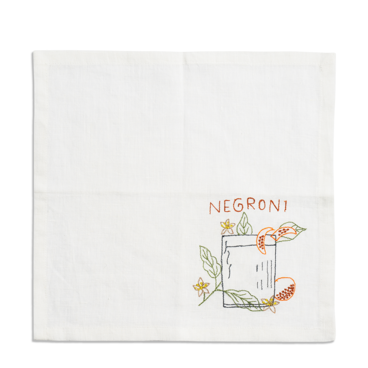 Negroni Cocktail Napkin