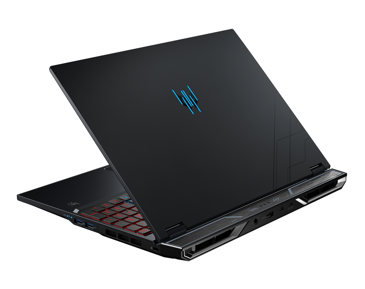 Press images of the Acer Predator Helio Neo AI laptops in 16 and 18-inch varieties