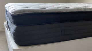 Close up side view of Zoma Boost mattress