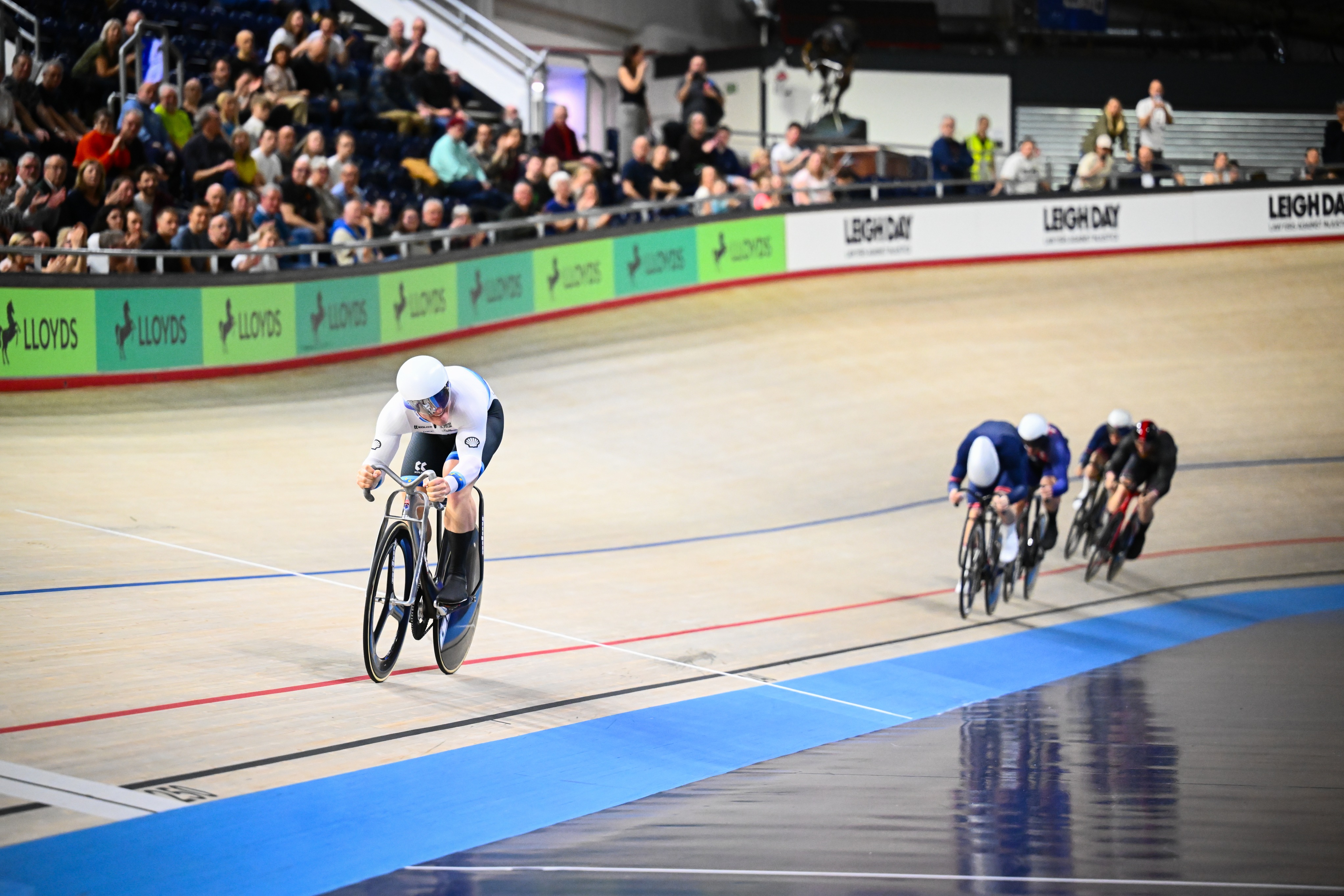 Matthew Richardson at the British Track Championships